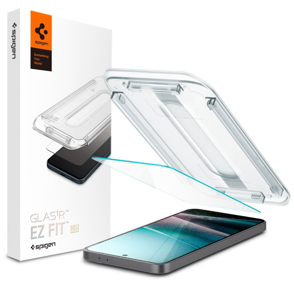Samsung Galaxy A37/A36 (5G) Spigen EZ Fit Glas tR Skärmskydd - Case Friendly - Genomskinlig
