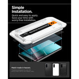 Samsung Galaxy A37/A36 (5G) Spigen EZ Fit Glas tR Skärmskydd - Case Friendly - Genomskinlig