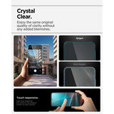 Samsung Galaxy A37/A36 (5G) Spigen EZ Fit Glas tR Skärmskydd - Case Friendly - Genomskinlig
