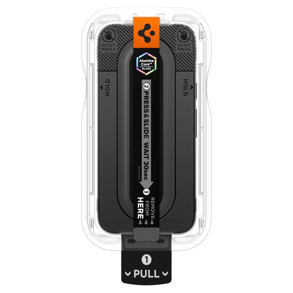Google Pixel 11 / 11 Pro Spigen Glass tR EZ Fit Pro Skärmskyddsglas - 2 st. - Genomskinlig