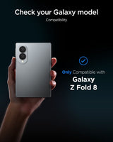 Samsung Galaxy Z Fold8 Spigen Glass tR EZ Fit Optik Pro Kameralinsskyddsglas - 2 st - Svart