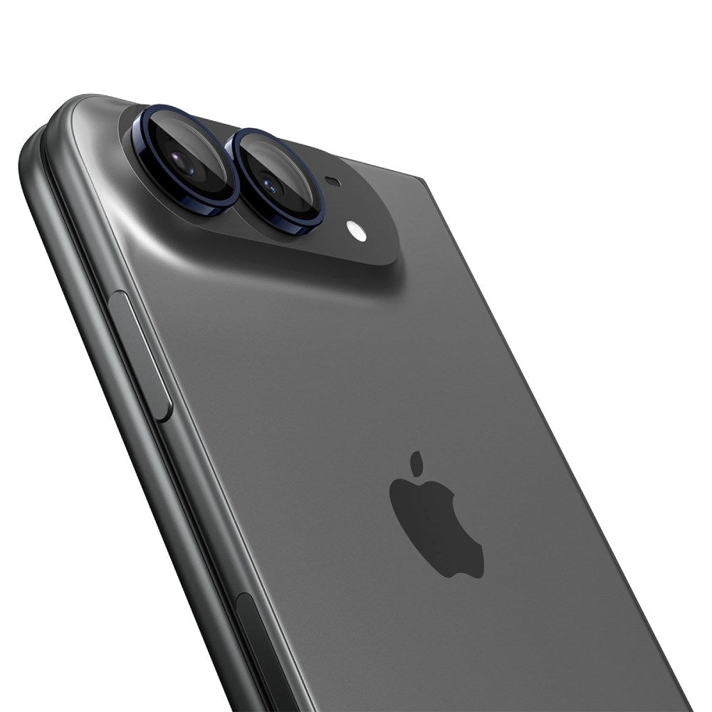 iPhone Duo Spigen Glass tR EZ Fit Optik Pro Kameralinsskydd - 2 st - Svart