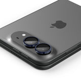 iPhone Duo Spigen Glass tR EZ Fit Optik Pro Kameralinsskydd - 2 st - Svart