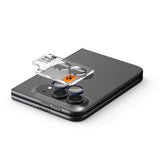 iPhone Duo Spigen Glass tR EZ Fit Optik Pro Kameralinsskydd - 2 st - Svart