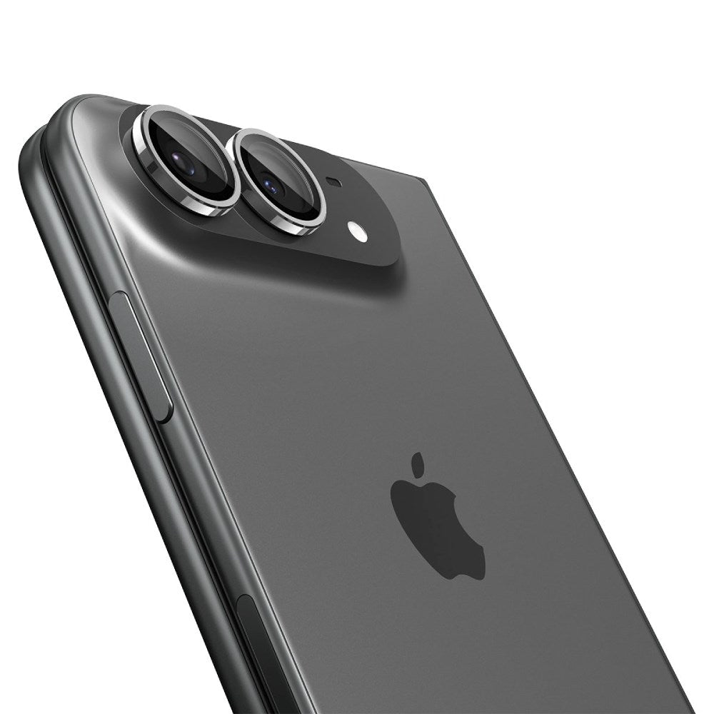 iPhone Duo Spigen Glass tR EZ Fit Optik Pro Kameralinsskydd - 2 st - Vit