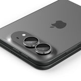 iPhone Duo Spigen Glass tR EZ Fit Optik Pro Kameralinsskydd - 2 st - Vit