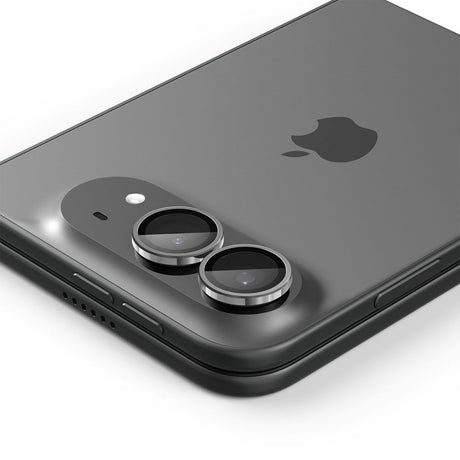 iPhone Duo Spigen Glass tR EZ Fit Optik Pro Kameralinsskydd - 2 st - Vit