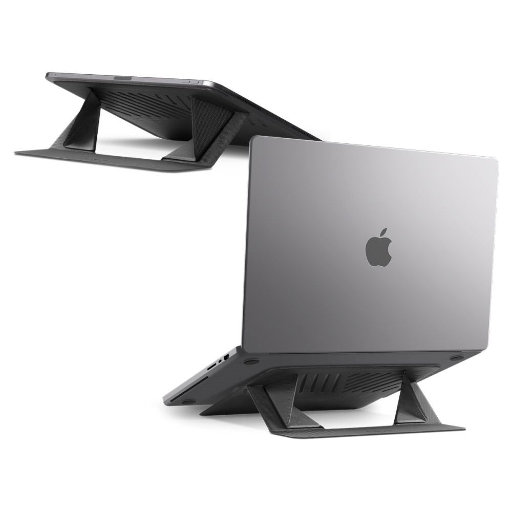 Spigen Hopfällbart Universal Laptopställ - Svart