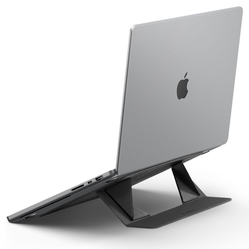 Spigen Hopfällbart Universal Laptopställ - Svart