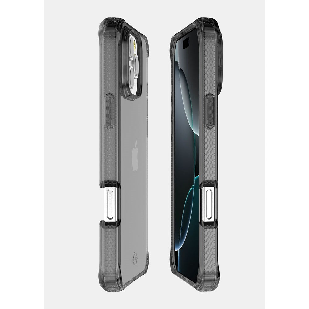 iPhone 16 Pro ITSKINS SpectrumClear Skal - Smoke