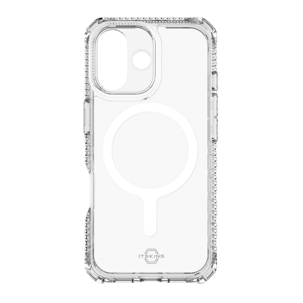 iPhone 17 ITSKINS Hybrid MagClear Skal - MagSafe Kompatibel - Genomskinlig