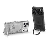 iPhone 17 Pro Max ITSKINS Hybrid Vapor Stand Skal - MagSafe Kompatibel - Genomskinlig