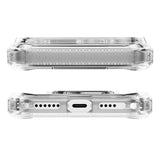 iPhone 17 Pro Max ITSKINS Hybrid Vapor Stand Skal - MagSafe Kompatibel - Genomskinlig