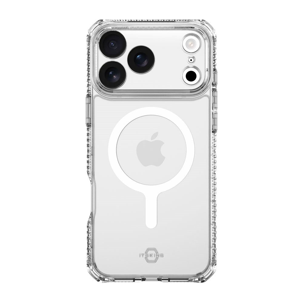 iPhone 17 Pro Max ITSKINS Hybrid MagClear Skal - MagSafe Kompatibel - Genomskinlig