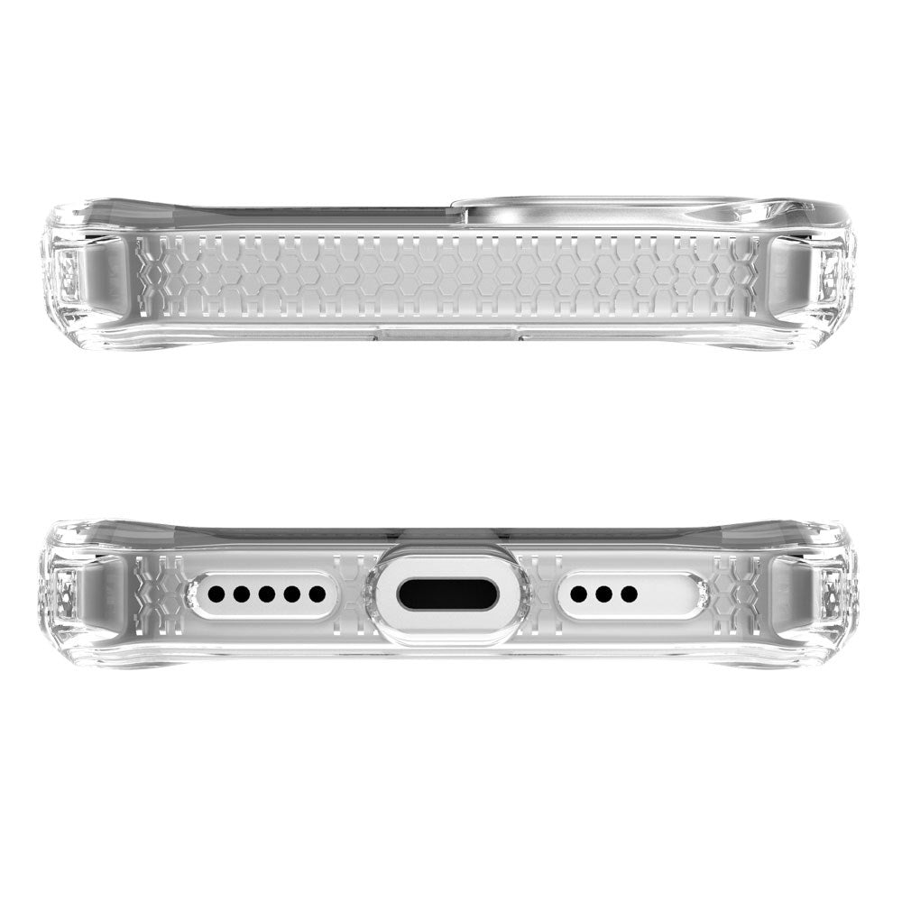 iPhone 16e ITSKINS Hybrid MagClear Skal - MagSafe Kompatibel - Genomskinlig