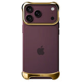 iPhone 18 Pro Max Arc Pulse Aluminum Bumper Skal - Gold