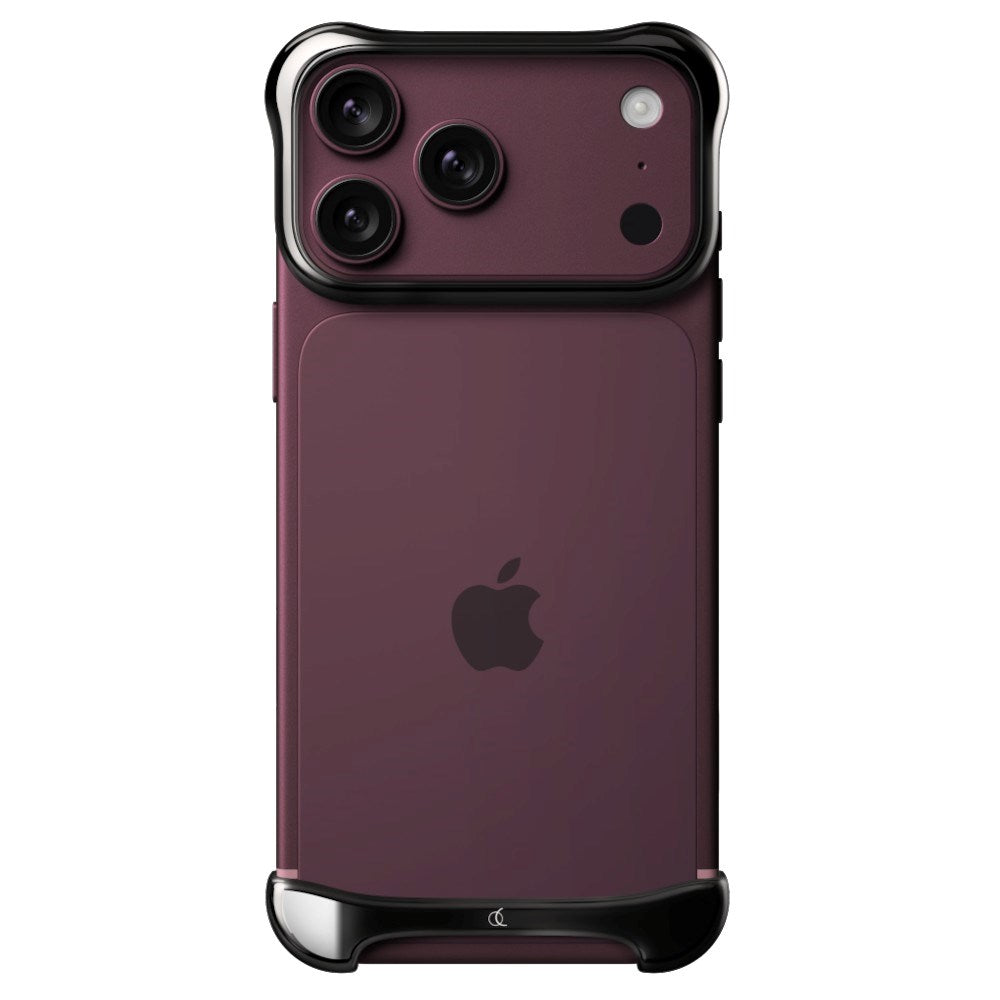 iPhone 18 Pro Arc Pulse Titanium Bumper Skal - Onyx Black