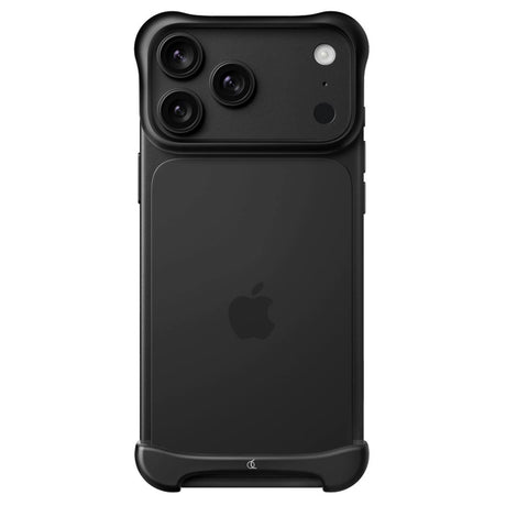 iPhone 18 Pro Max Arc Pulse Aluminum Bumper Skal - Matte Black