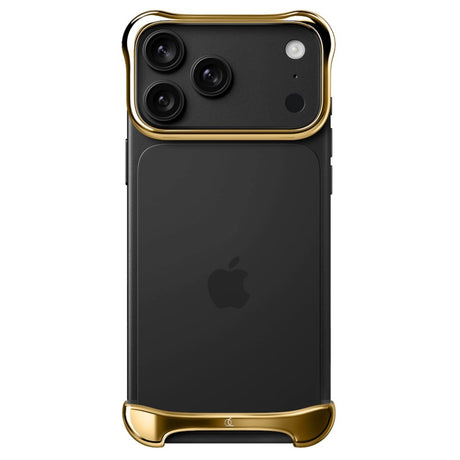 iPhone 18 Pro Arc Pulse Aluminum Bumper Skal - Gold