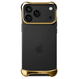 iPhone 18 Pro Max Arc Pulse Aluminum Bumper Skal - Gold