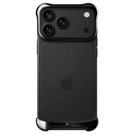 iPhone 18 Pro Arc Pulse Titanium Bumper Skal - Onyx Black
