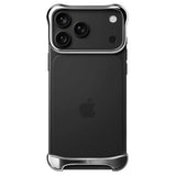 iPhone 18 Pro Arc Pulse Aluminum Bumper Skal - Silver