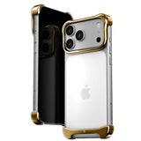 iPhone 18 Pro Max Arc Pulse Aluminum Bumper Skal - Gold