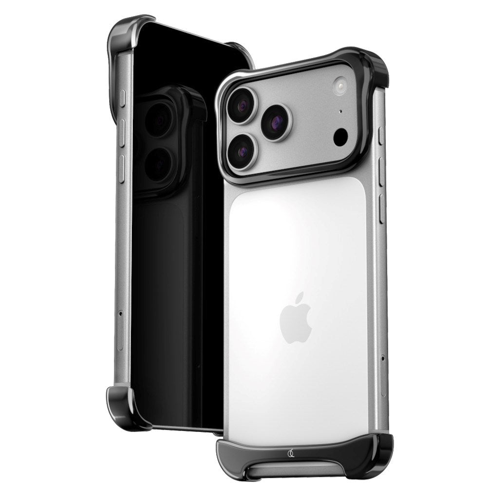 iPhone 18 Pro Max Arc Pulse Aluminum Bumper Skal - Graphite