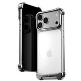 iPhone 18 Pro Max Arc Pulse Aluminum Bumper Skal - Silver