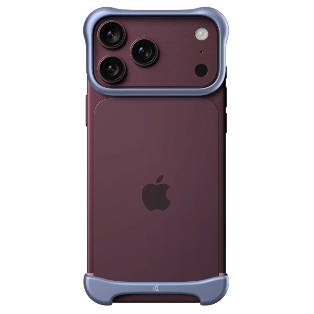 iPhone 18 Pro Arc Pulse Aluminum Bumper Skal - Matte Light Blue