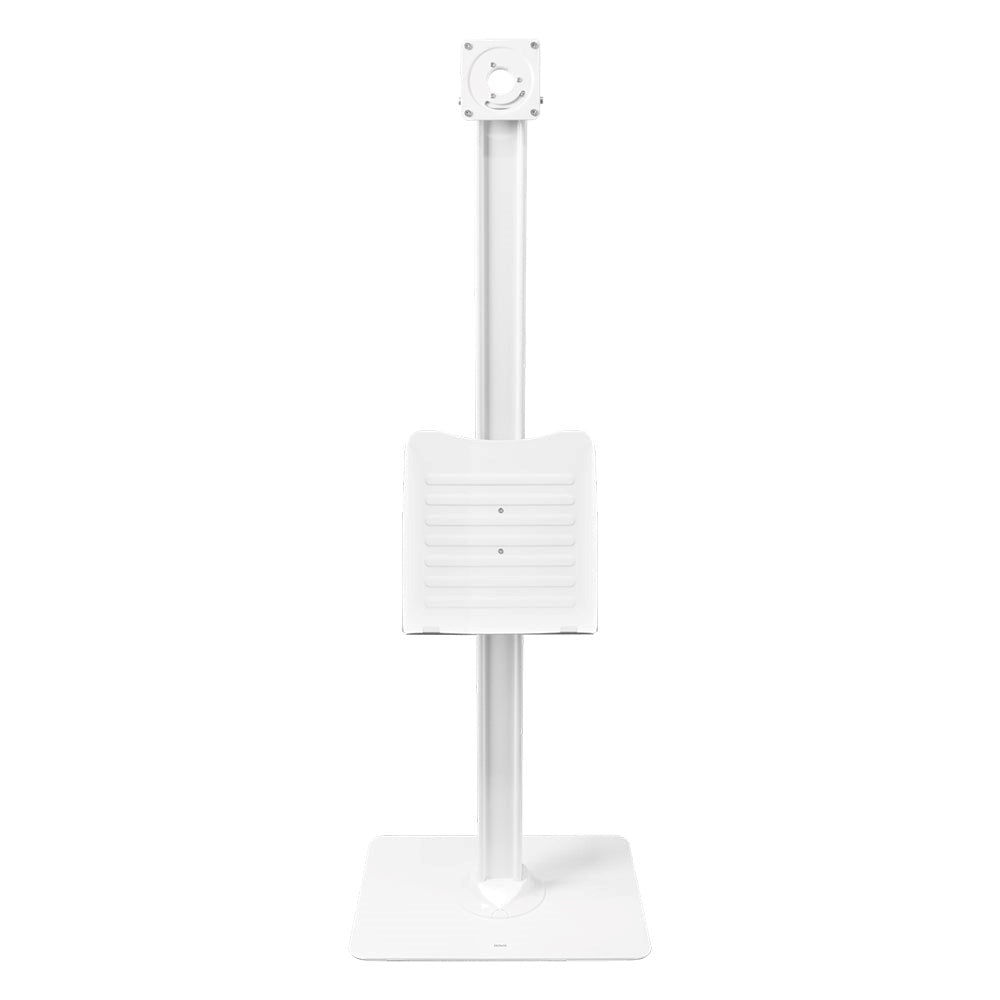 Deltaco Office Surfplatta Floor Stand m. Hylla - Vit