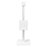 Deltaco Office Surfplatta Floor Stand m. Hylla - Vit