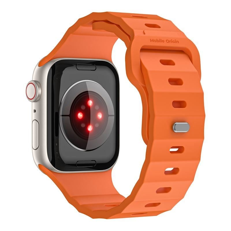 Apple Watch (44/SE/45/46/49 mm) Mobile Origin Armband - Orange