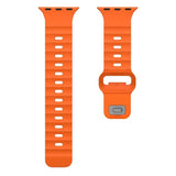Apple Watch (44/SE/45/46/49 mm) Mobile Origin Armband - Orange