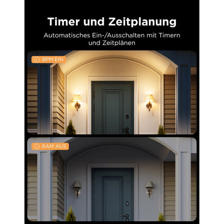 Govee Wi-Fi & Bluetooth Smart Light Bulb 450lm - 2 st. - Vit