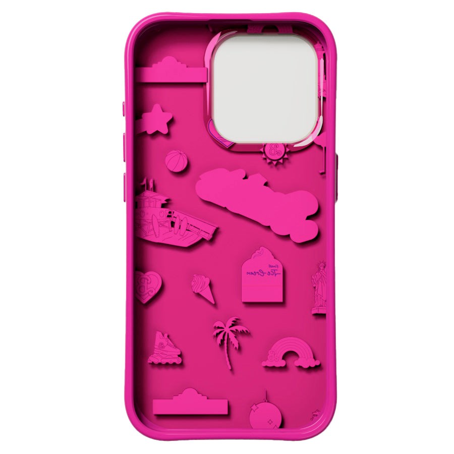 Nudient Form Case iPhone 15 Pro Skal - Barbie Board