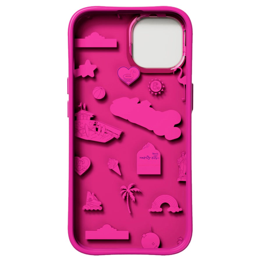 Nudient Form Case iPhone 15 Skal - Barbie Board