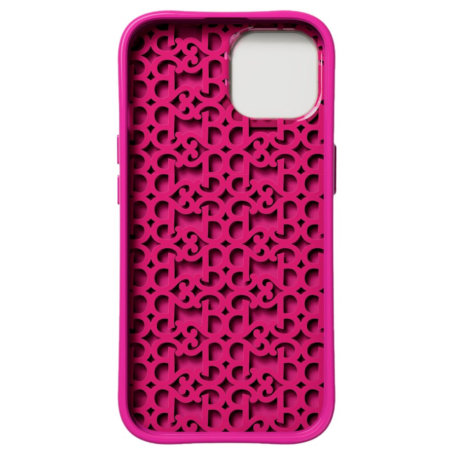 Nudient Form Case iPhone 15 Skal - Barbie Monogram