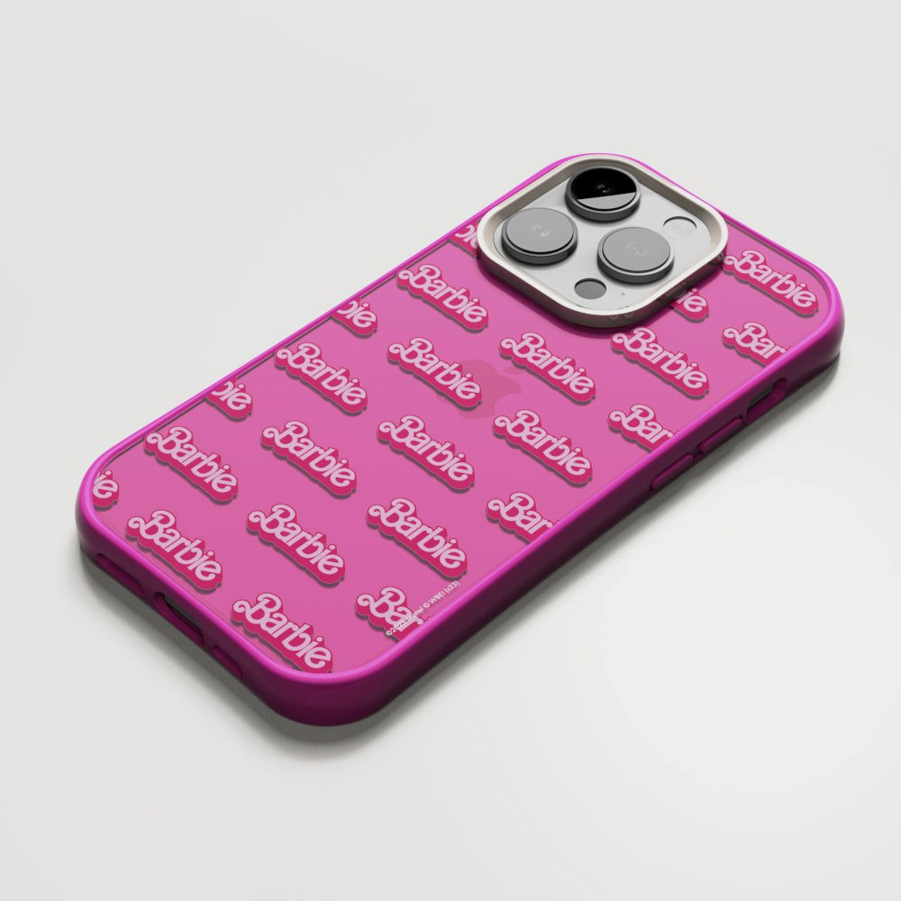 Nudient Form Case iPhone 14 Pro Skal - Barbie Grid