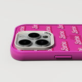 Nudient Form Case iPhone 14 Pro Skal - Barbie Grid