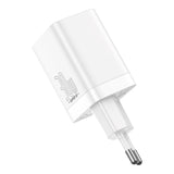 Baseus 30W Super Si Pro Väggladdare USB-C och USB-A - Vit