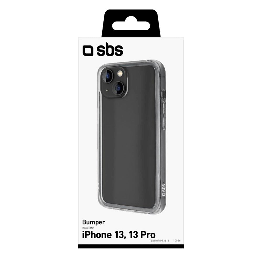 SBS iPhone 14 / 13 Bumper Frame Cover - Genomskinlig