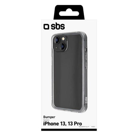 SBS iPhone 14 / 13 Bumper Frame Cover - Genomskinlig