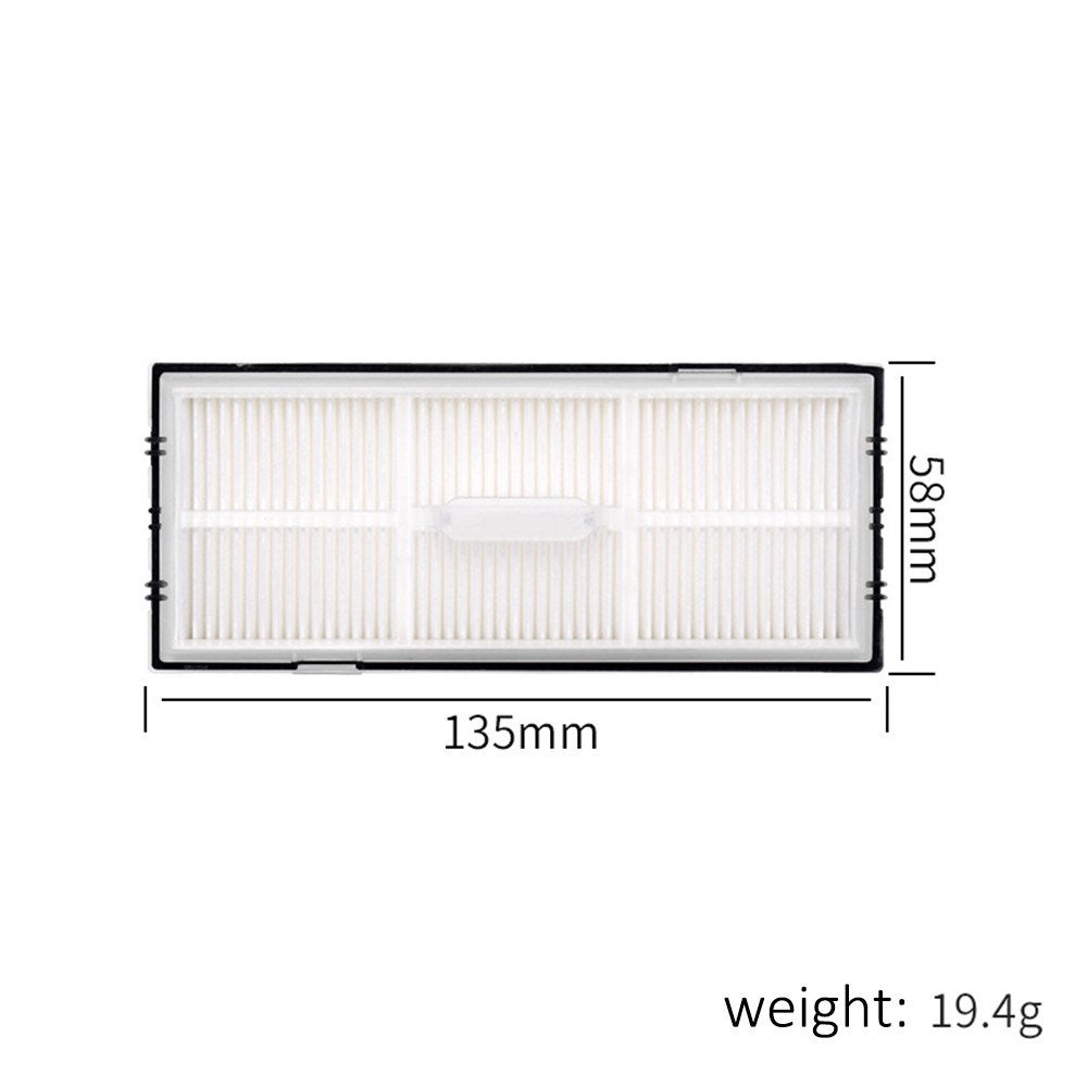 Dammsugarfilter till Roborock S7 Pro Ultra / S7 MaxV Ultra / S8 Pro Ultra / S7 / S7+ / S7 MaxV / S7 Max Ultra / S7 MaxV Plus / Q7 Max+ / S8 / S8+ robotdammsugare - Svart + Vit