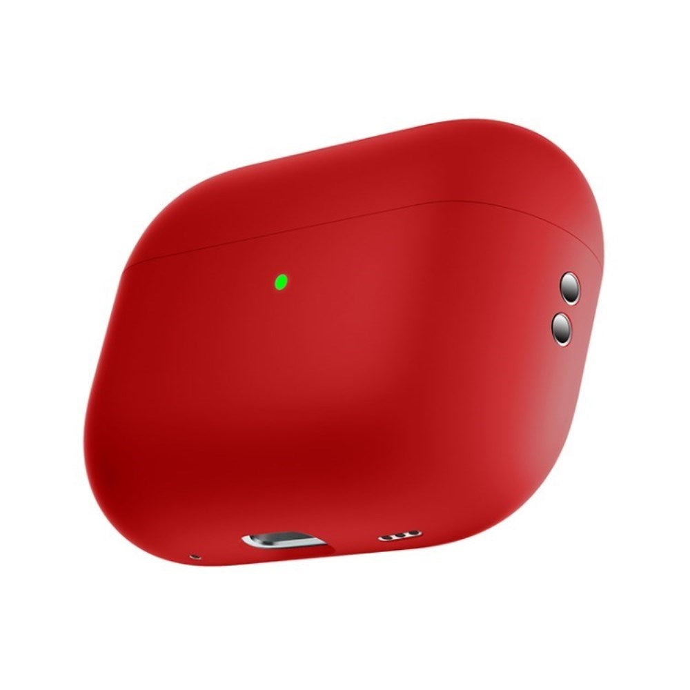 Apple AirPods Pro (2. Gen.) Silikon Fodral – Röd