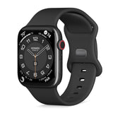 Apple Watch (38/40/SE/41/42mm) Epico Silikon Armband - Svart