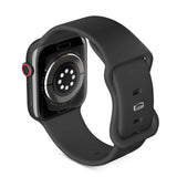 Apple Watch (38/40/SE/41/42mm) Epico Silikon Armband - Svart