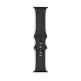 Apple Watch (38/40/SE/41/42mm) Epico Silikon Armband - Svart