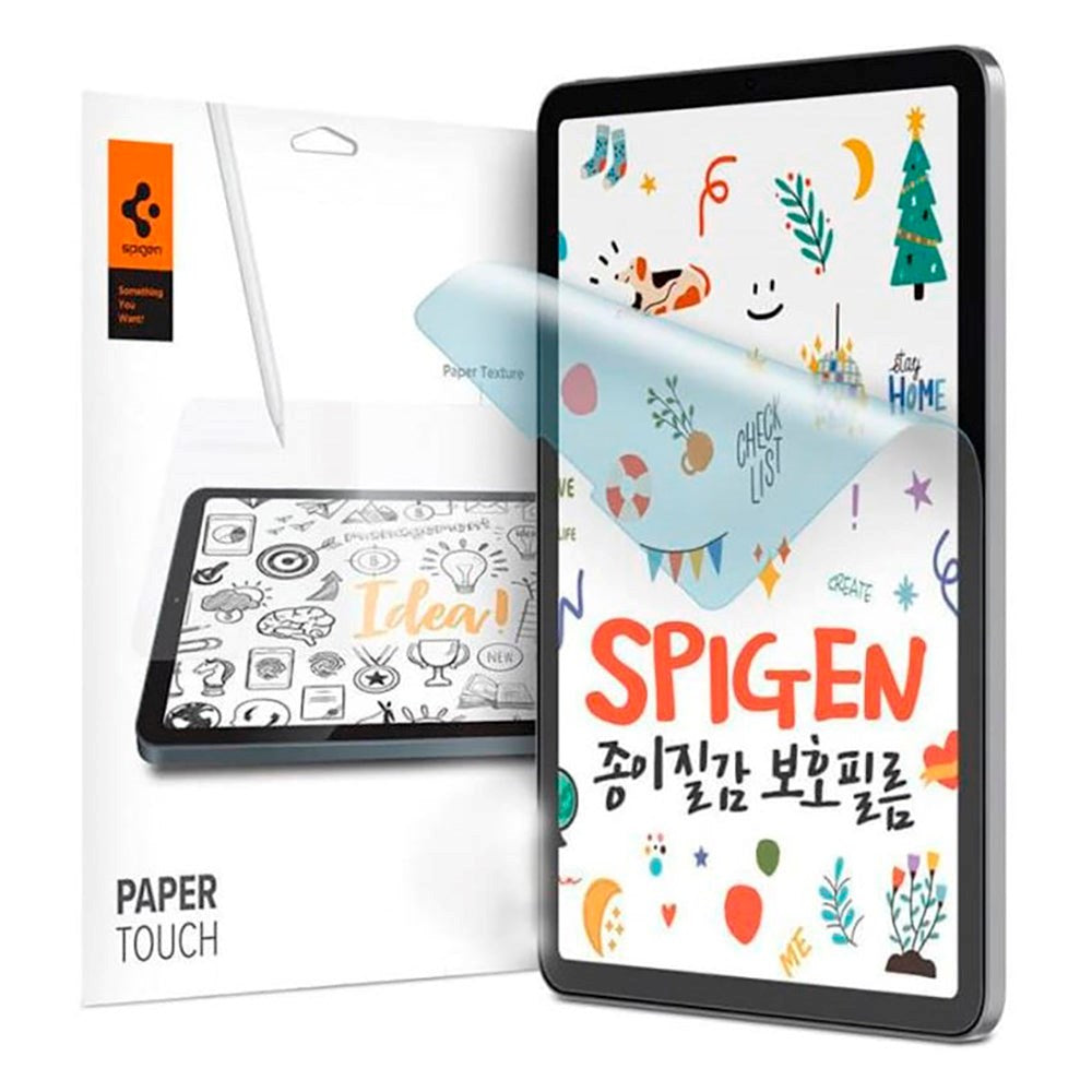 Spigen iPad Air (2022 / 2020) / Pro 11 (2022 / 2021 / 2020 / 2018) Paper Touch Skyddsfilm - Väskorvänlig - Genomskinlig