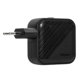 Targus 65W GaN PD Väggladdare med USB-C, USB-A och Reseadaptrar - Svart